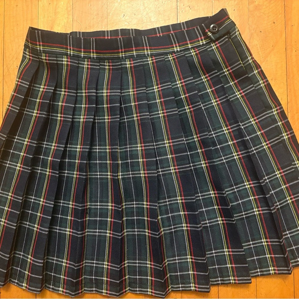 Plaid Pleated Women's Skirt
